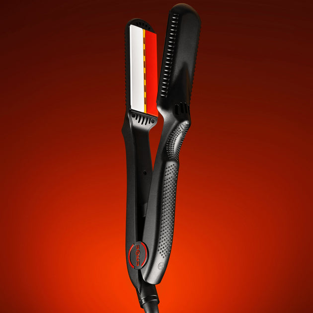 24PCS Professional Turboion Hair Straightener CROC Classic Smooth Titanium  Flat Iron 1.5 Inch(Black Titanium Plate) Up To 450F - AliExpress
