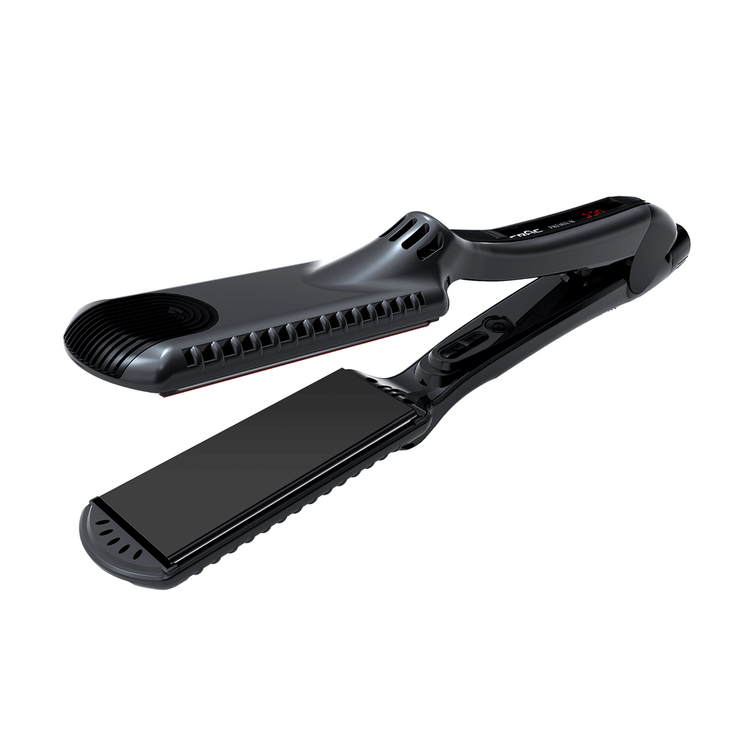 Experience the difference with the Premium Black Titanium Flat Iron 1.5 inch for salon-quality hair styling.
