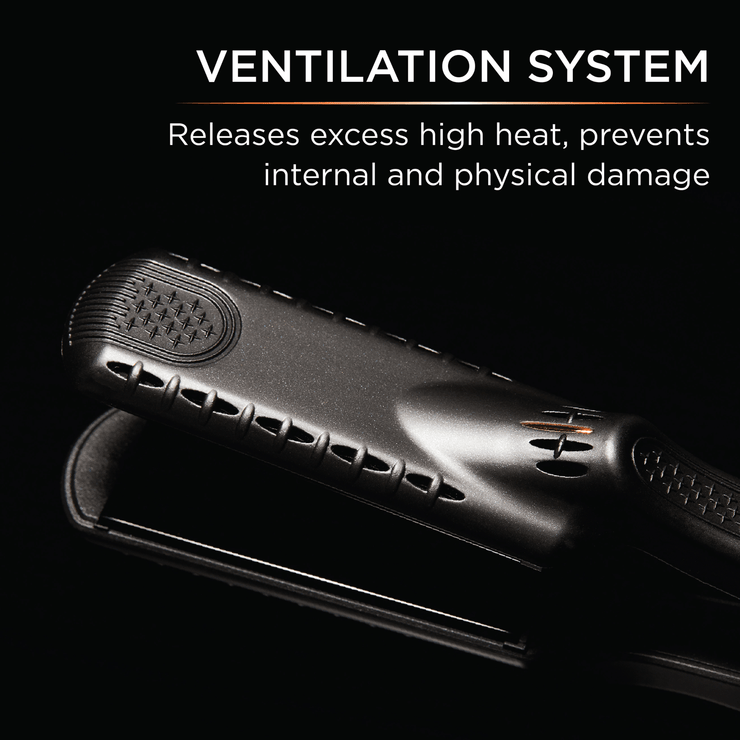 Hair Styling Tool with Ventilation System for Heat Release
