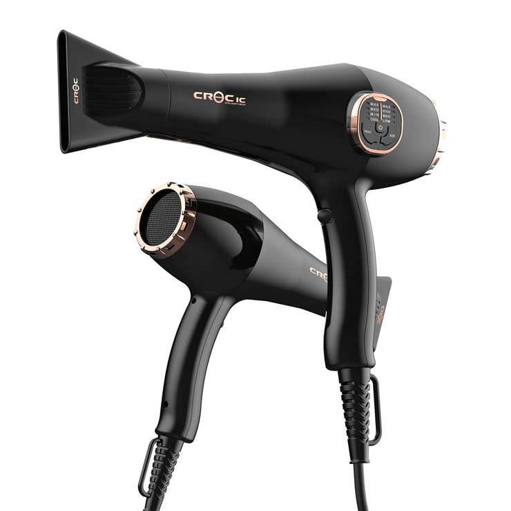 Lightweight Masters IC Blow Dryer with ceramic technology and digital interface.