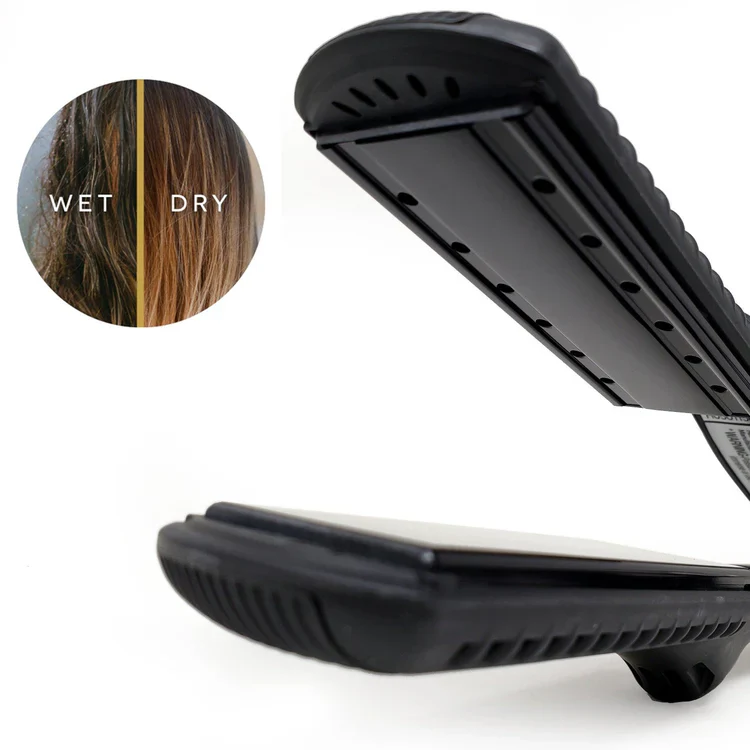 Premium Wet to Dry Black Titanium Flat Iron 1.5" — image 4