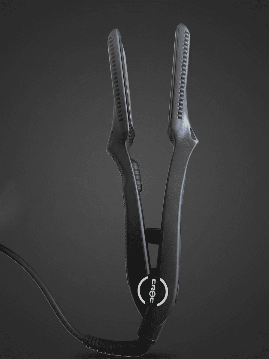 CROC Classic Black Titanium Flat Iron 1.5" — image 3