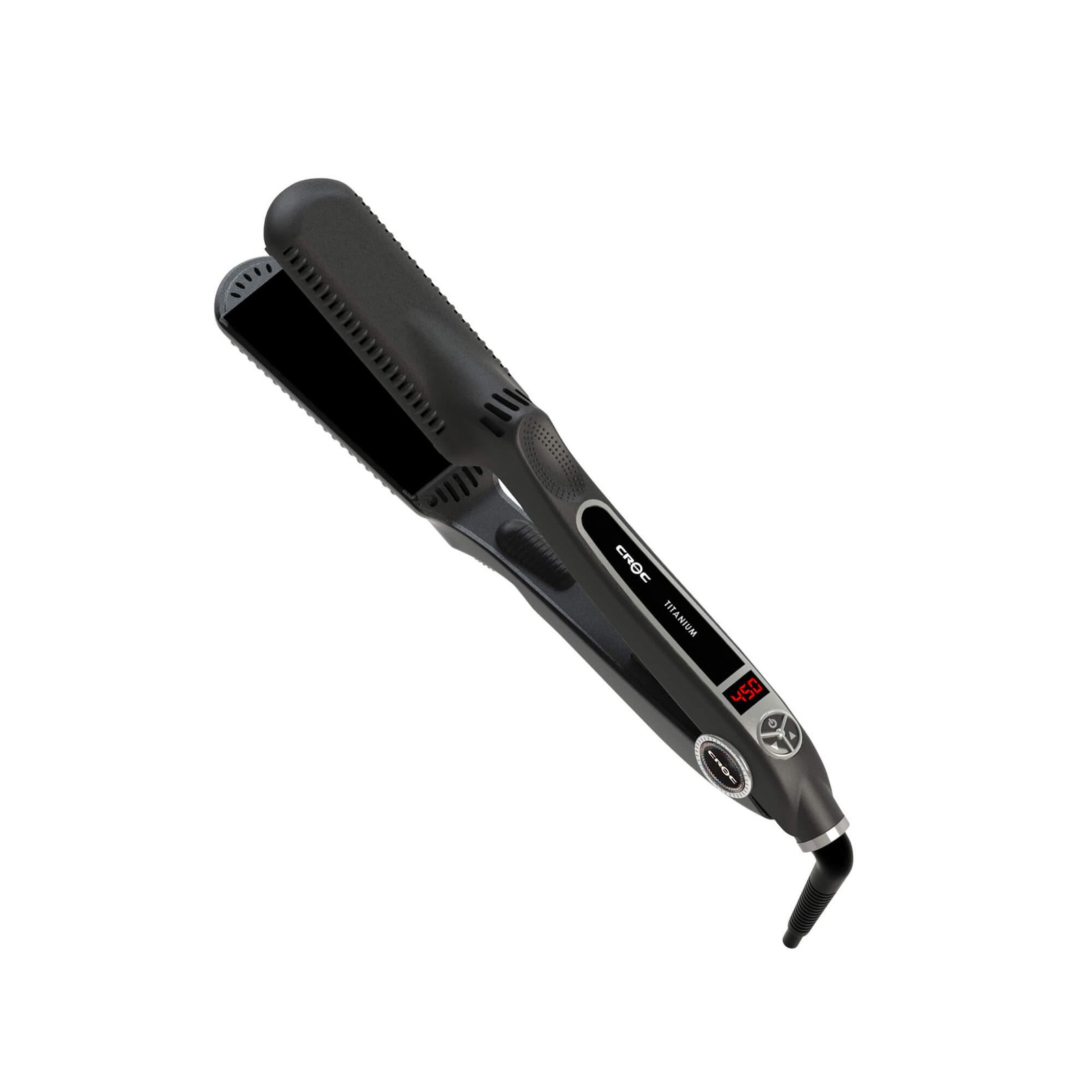 CROC Classic Silver Titanium Flat Iron 1.5" — image 8