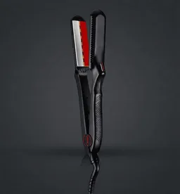 CROC Classic Infrared Tourmaline Ceramic Black Titanium Flat Iron 1.5"