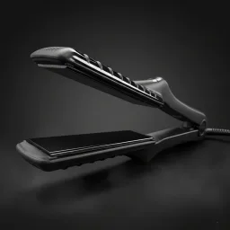 LED Black Titanium 1" Flat Iron