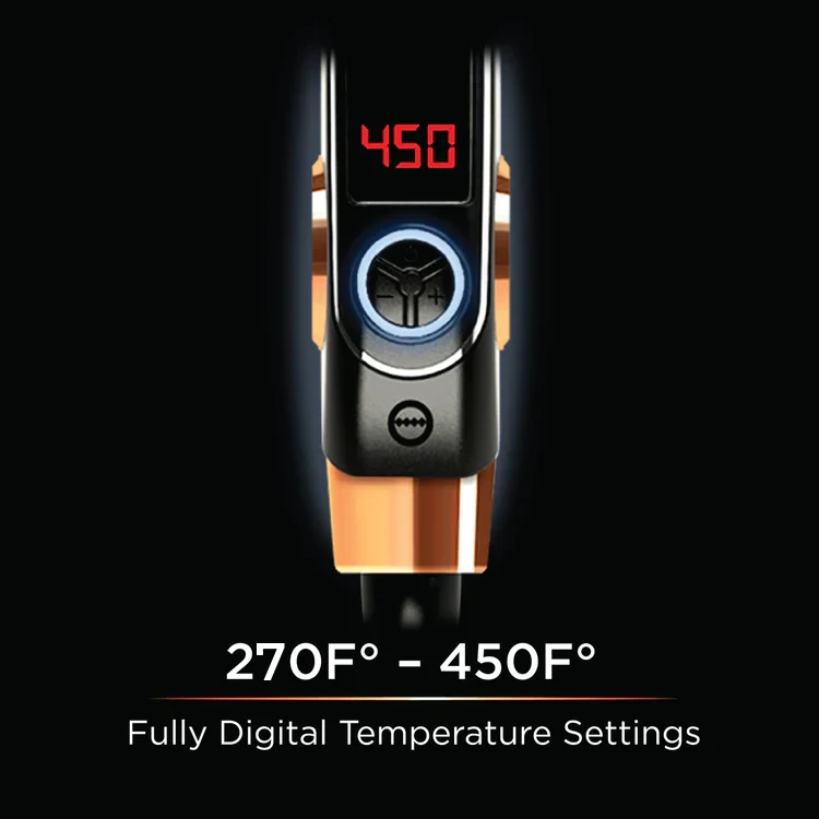 Masters Infrared Black Titanium Flat Iron 1.5" — image 5