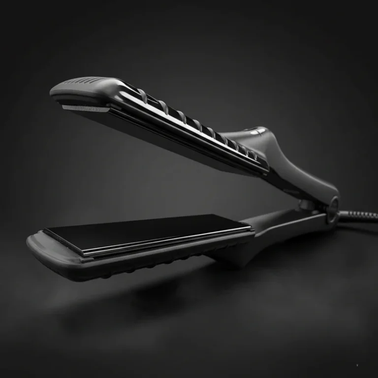 LED Black Titanium 1″ Flat Iron